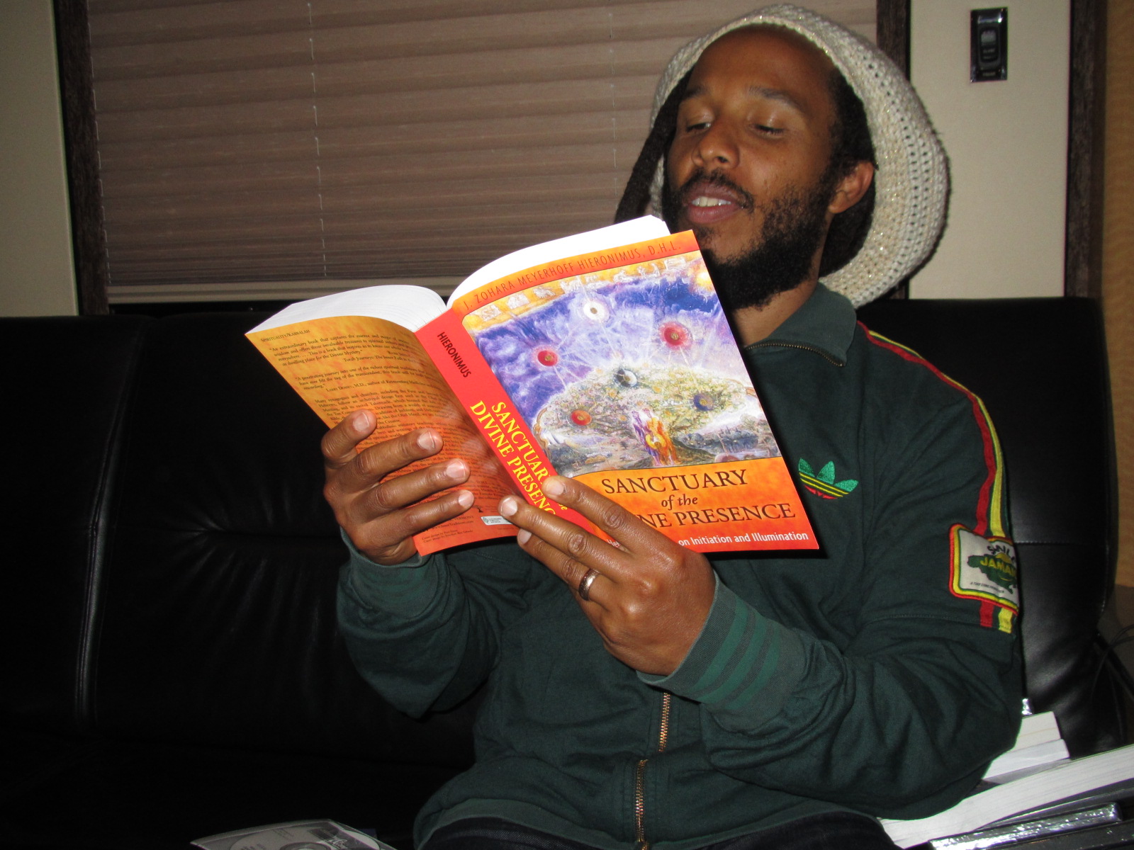 Ziggy Marley Reading Sanctuary of the Divine Presence