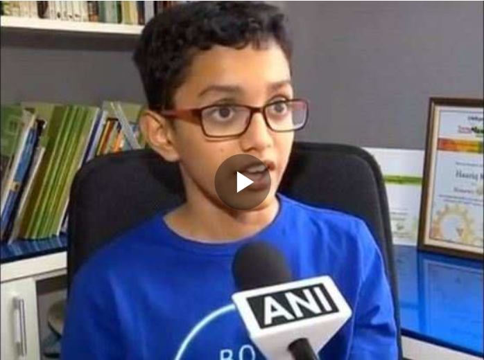 Screenshot_2019 09 24 12 year old Pune boy designs ship ‘ERVIS’ to clean ocean 1