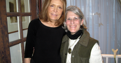 Gloria Steinem and Zoh