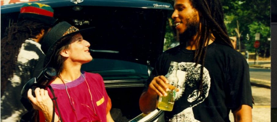 Zoh with Reggae Musician Ziggy Marley