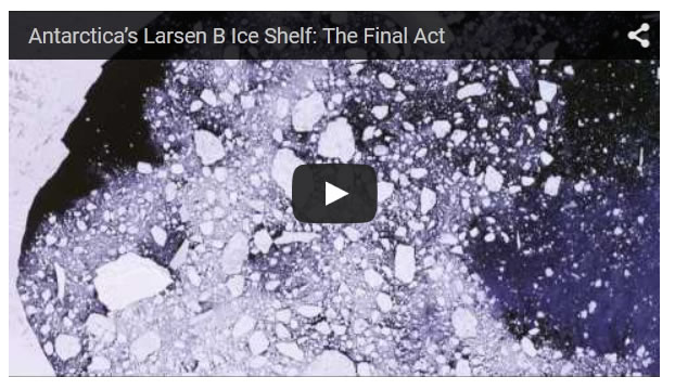 NASA Study Shows Antarctica’s Larsen B Ice Shelf Nearing Its Final Act