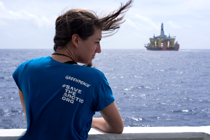 Get live updates of Greenpeace’s journey following a Shell Arctic drilling platform